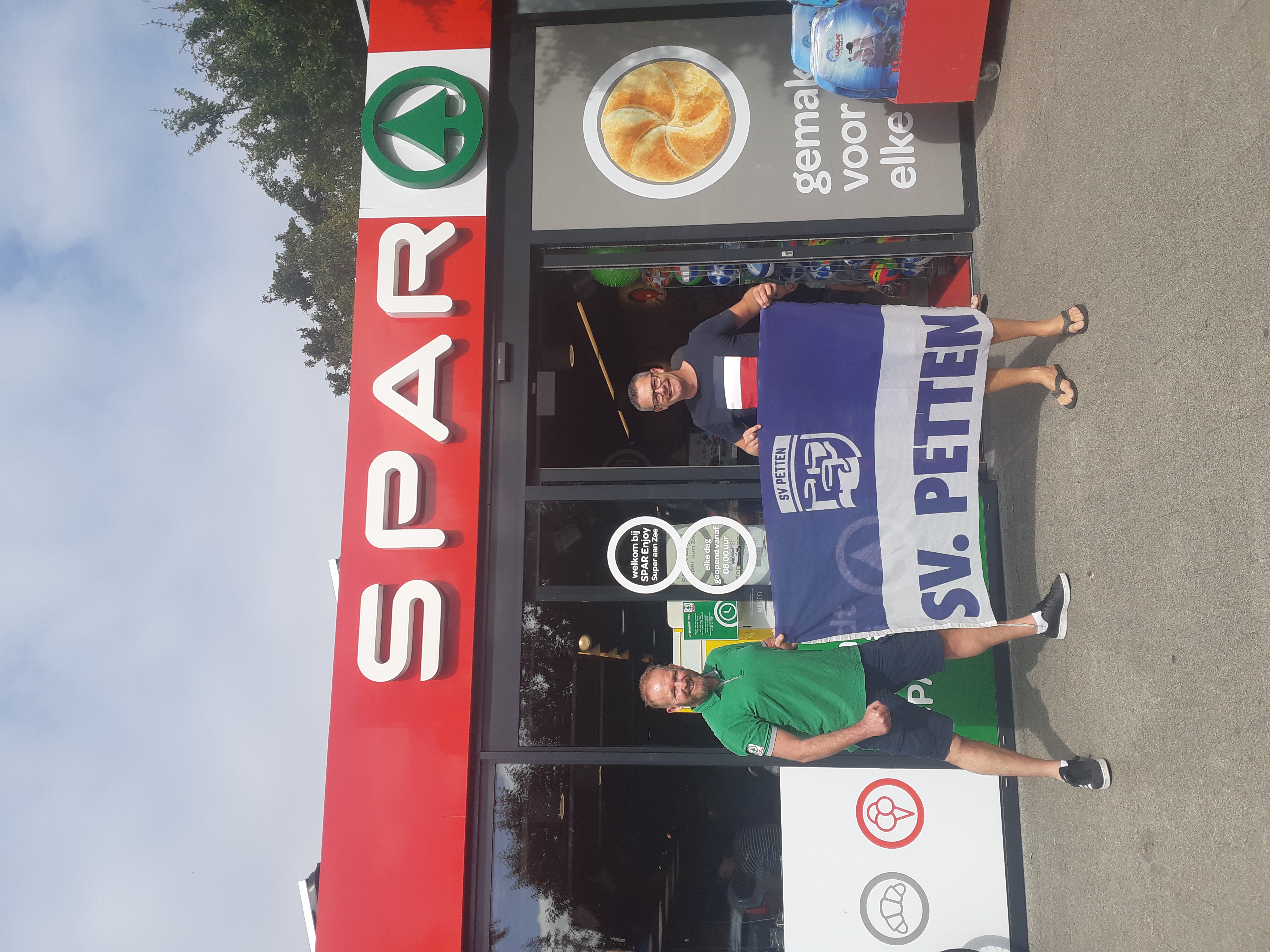 SPAR Enjoy Super aan Zee, GS Restyling en Vrasdonk Installatietechniek nieuwe shirtsponsors